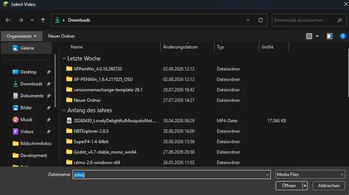 windows select screen