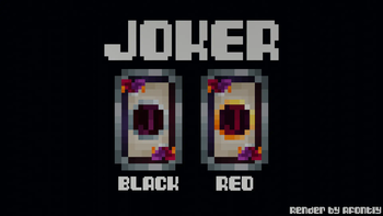 joker black, joker red