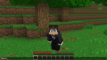Sneak while chatting