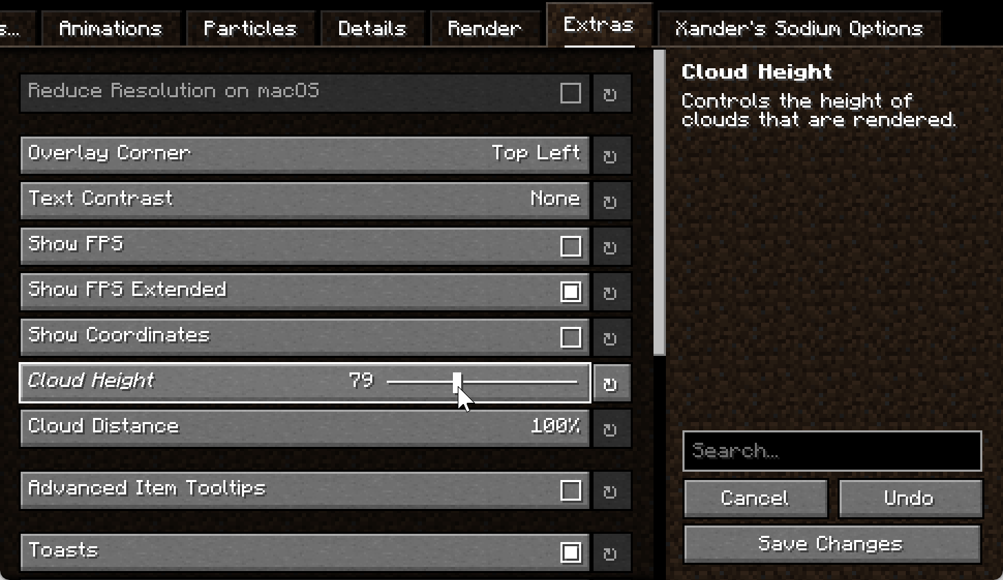 Install Xander's Sodium Options - Minecraft Mods & Modpacks - CurseForge