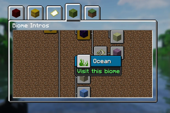 Viewing the advancements that come with Biome Intros