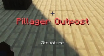 Pillager Outpost structure introduction