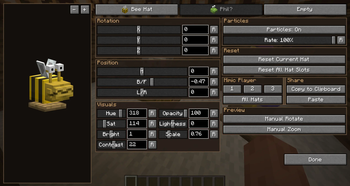 Hatstand Tweaking Menu #3