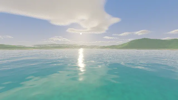 Sun Reflection
