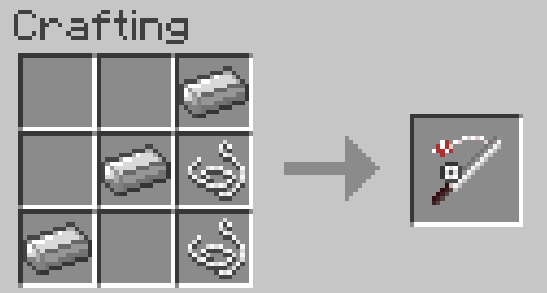 Iron fishing rod recipe