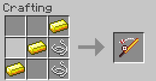 Gold fishing rod recipe