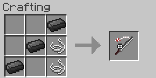 Steel fishing rod recipe