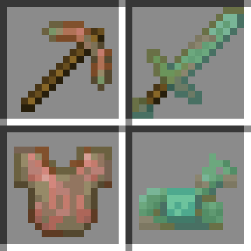 Oxidizable Copper Gear