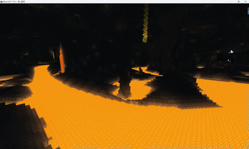 v1.0.1 Underground terrain and spawned magma rivers