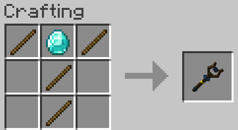 Wizard Staff Recipe