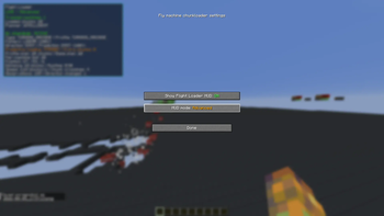 Flying machines load chunks — screenshot 2