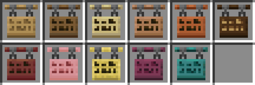 Hanging Sign Items