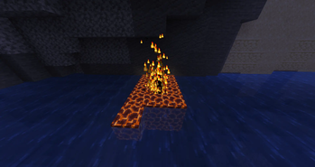 SCP-457 walking on water