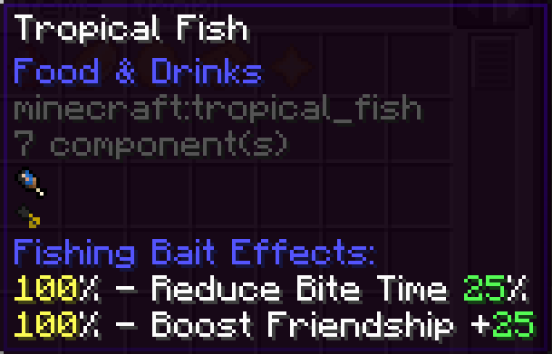 Tropical Fish Fishing Bait Effects