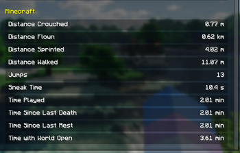 Better Statistics Screen