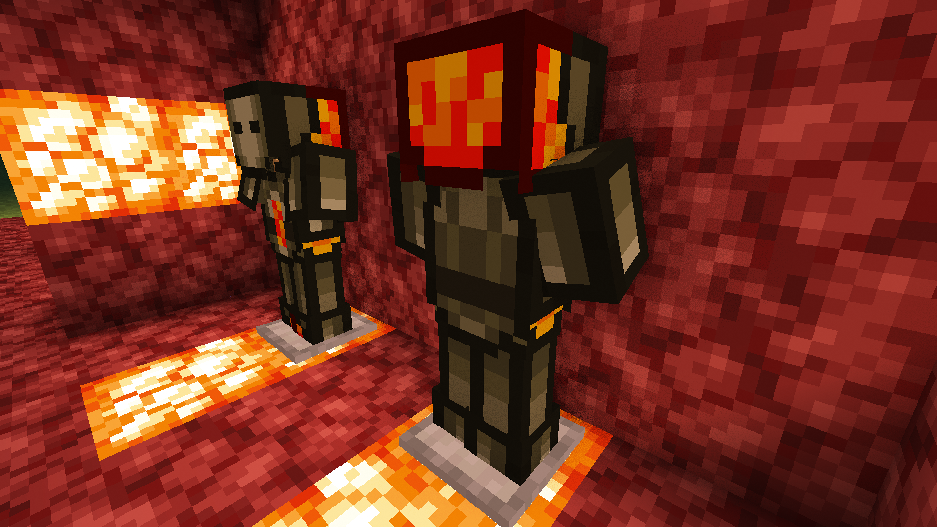 Nether armor (equipped) №3