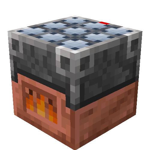 Ultimate Furnace burning at night