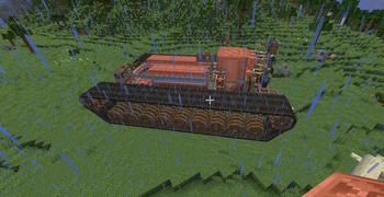 NEW WIP of a medium-sized mobile base, on tracks