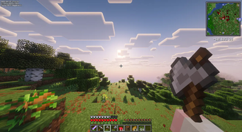 A First person animation