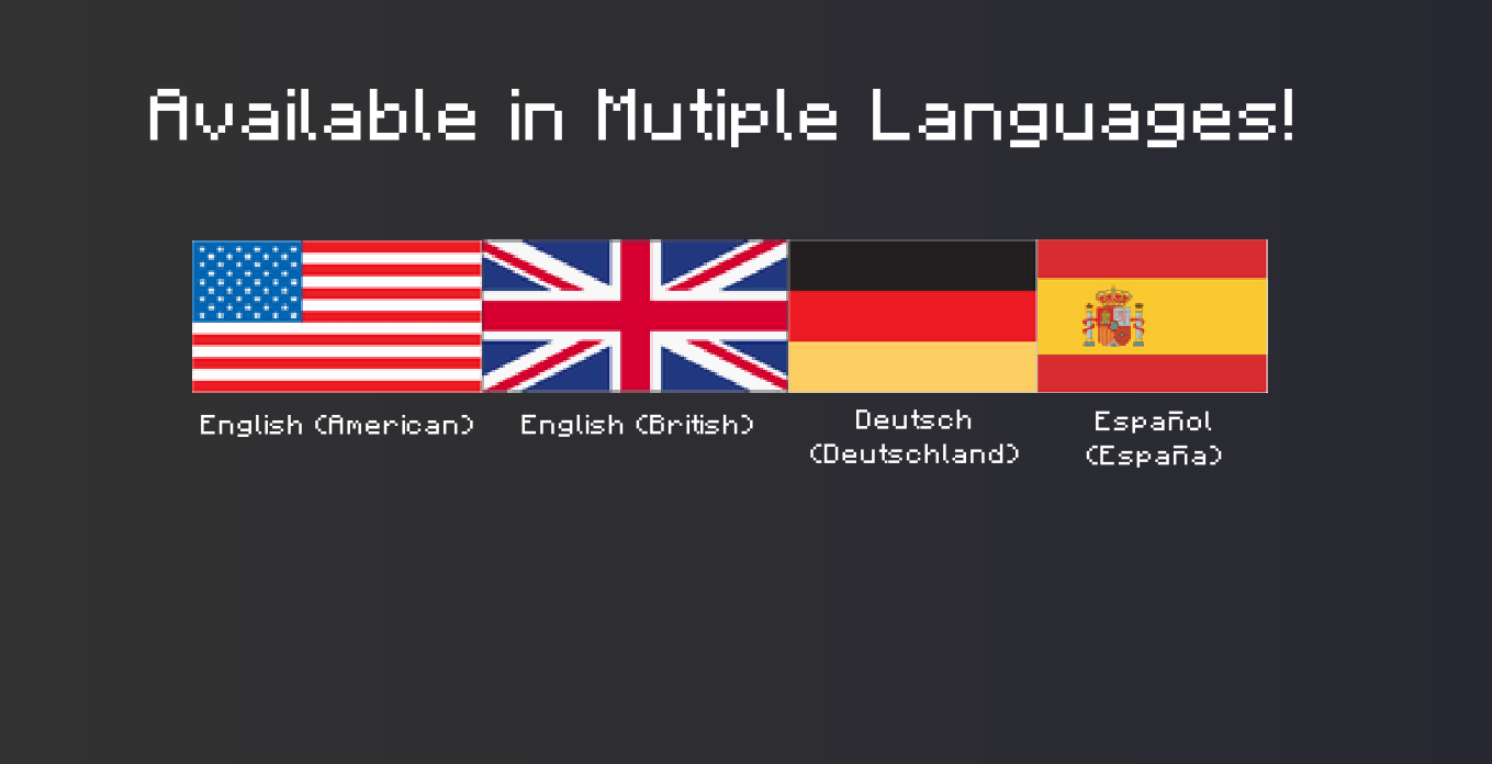 In Multiple Languages!