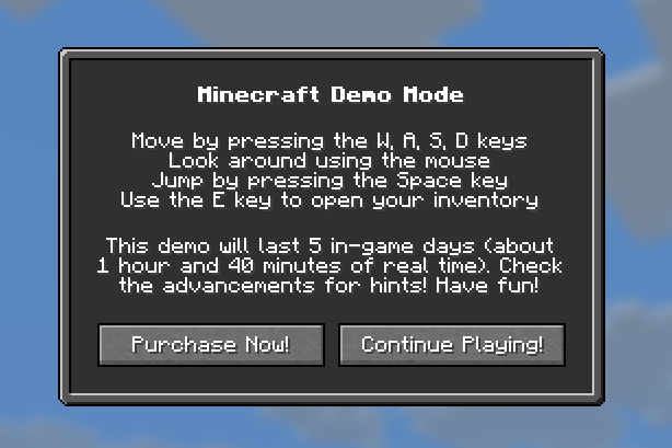 Demo Screen