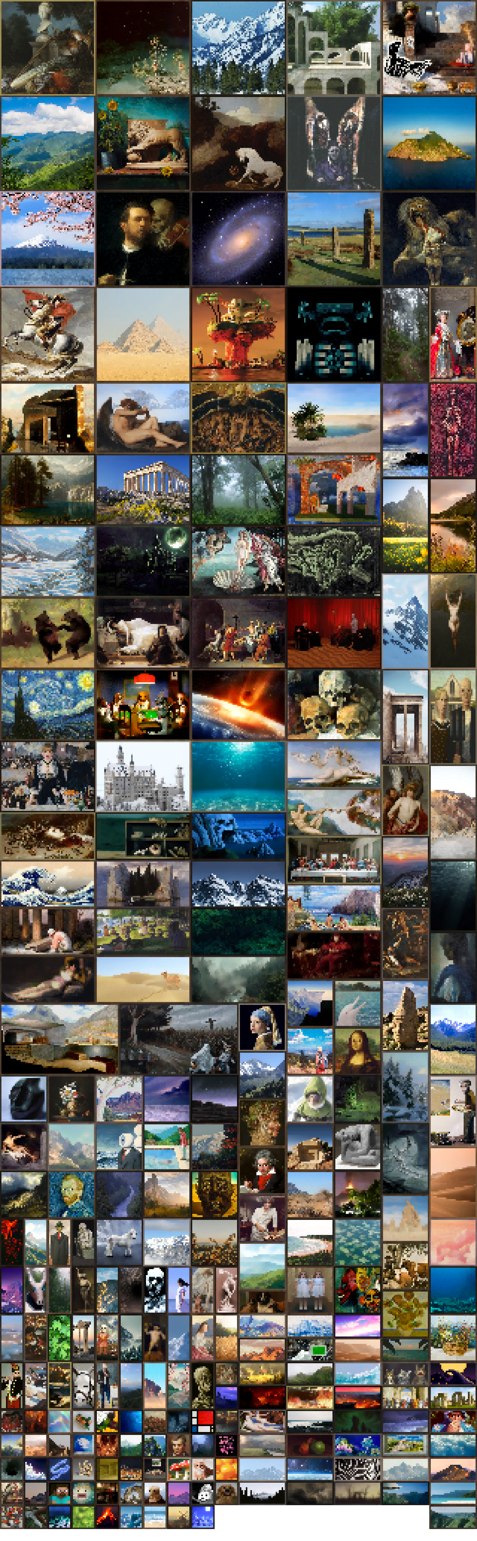 All The Minecraft Paintings As Of 10/15/2023