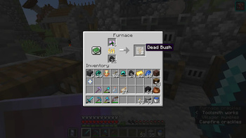 Dead bush smelting