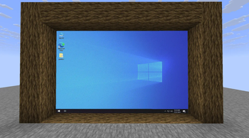 Connected to a VNC Sever