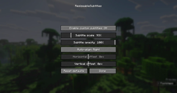 Settings