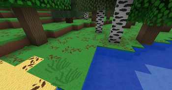 Trees near water