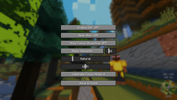Config Screen
