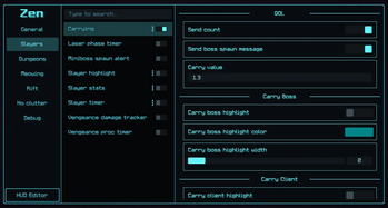 Config GUI