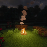 swirling smoke