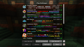 Server List