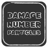 Damage Number Particles