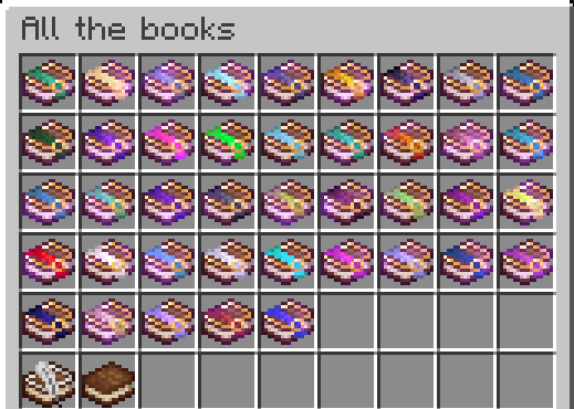 All the books!