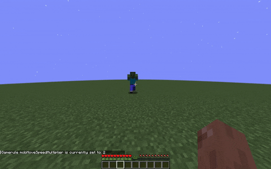 Mob Movement Speed Multiplier Example