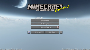 main menu