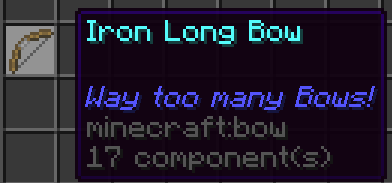 Iron Long Bows