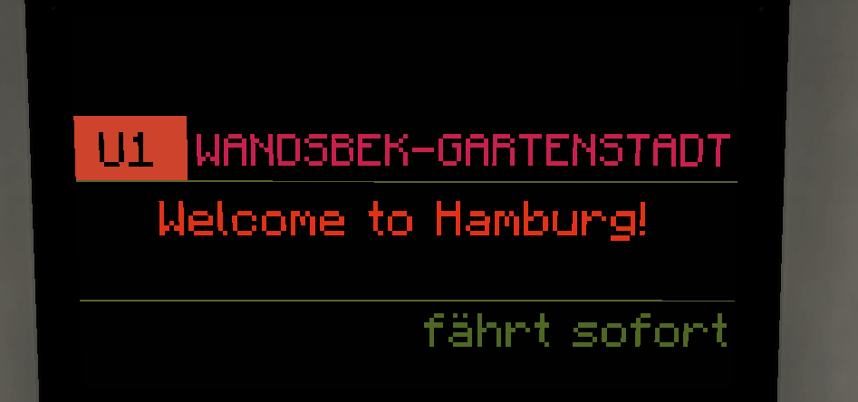 Hamburg Subway PIDS (colored)