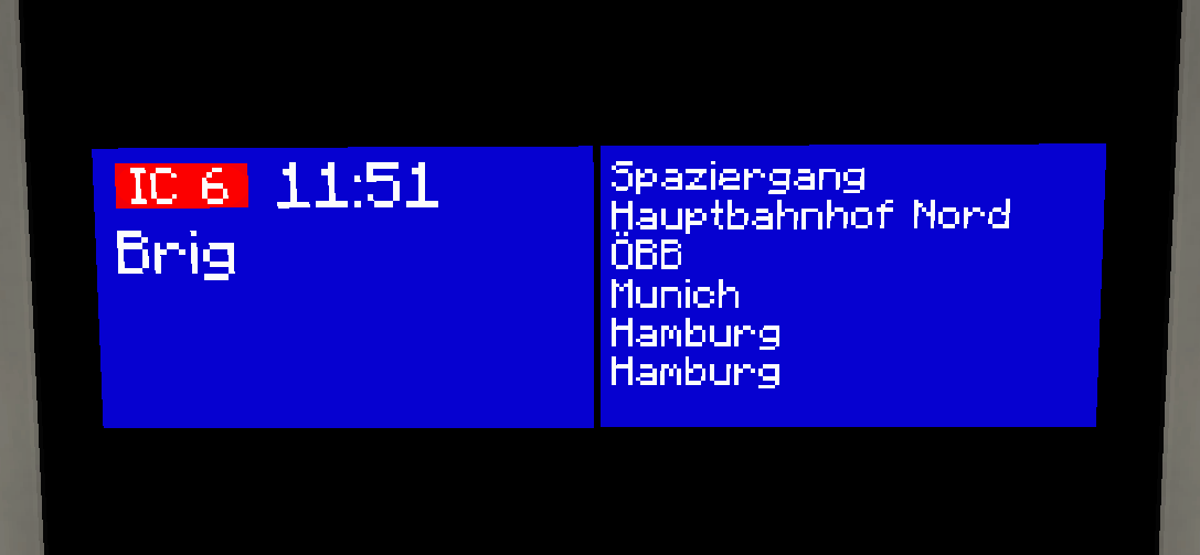 SBB PIDS