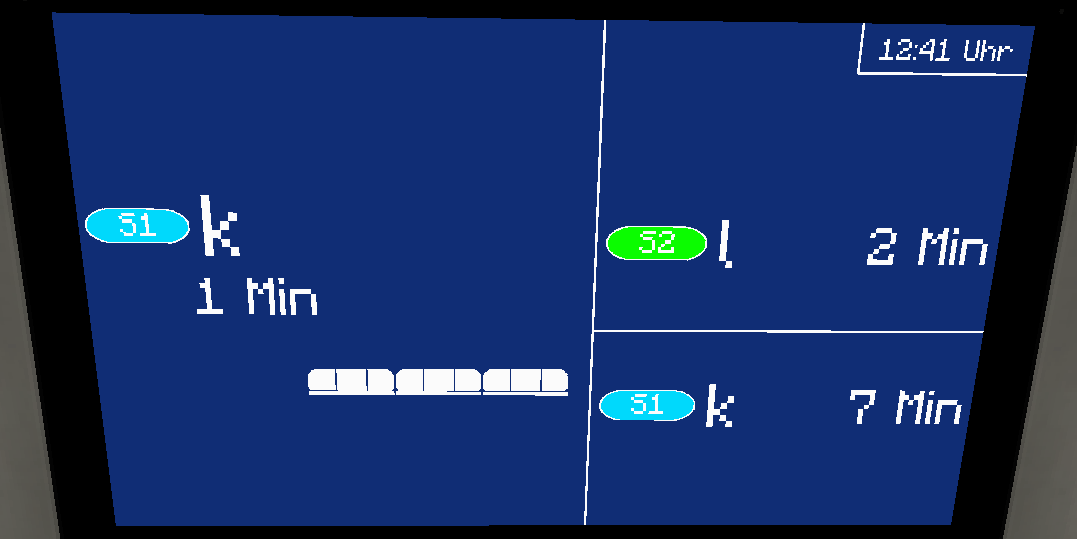 Hamburg S-Bahn PIDS