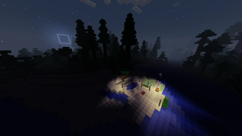 A small bastion of safety in the darkness