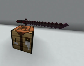 A katana dropped on the ground
