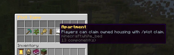 Plot menu