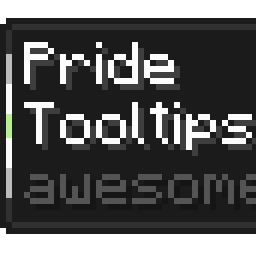 Agender Pride Flag Tooltip (Frame-only 7-Color Turned)