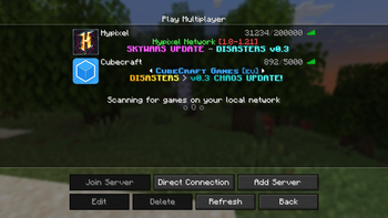 Server List