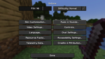Escape Menu