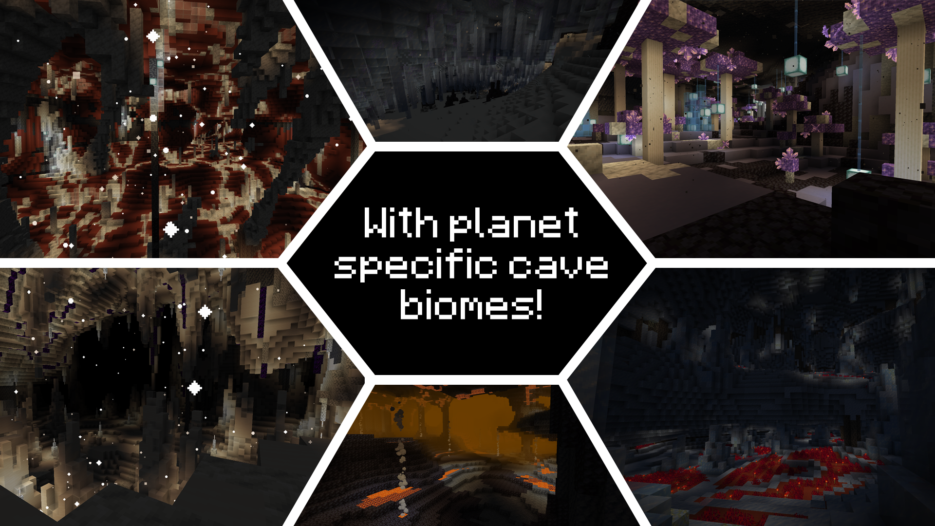 Planet Specific Cave Biomes!