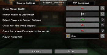GUI - Second Page (0.5+ versions)